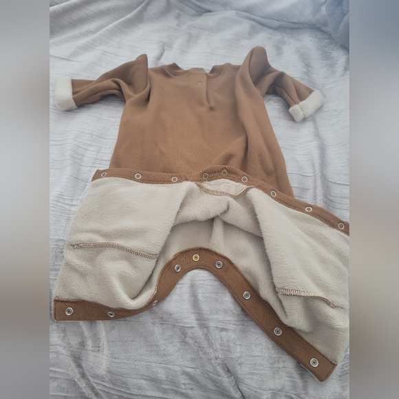 (NWT) Baby Gap Fleece lined onsie 3-6 months - Picture 6 of 8